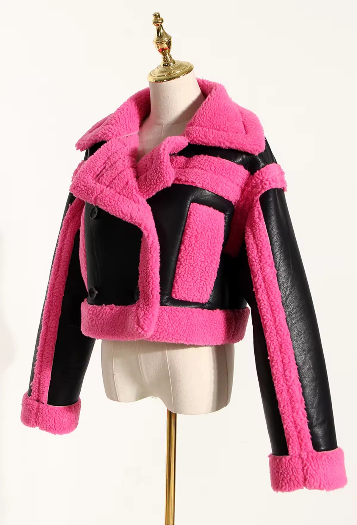 Fierce Fuchsia Luxe Jacket