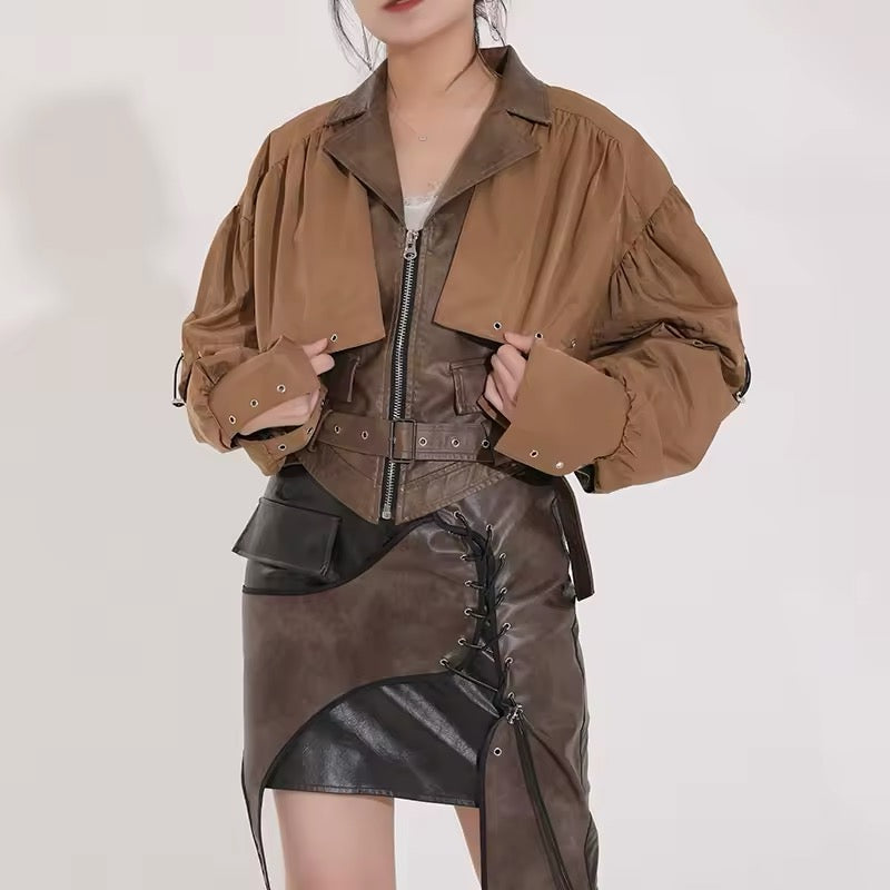 Luxe Layered Utility Jacket