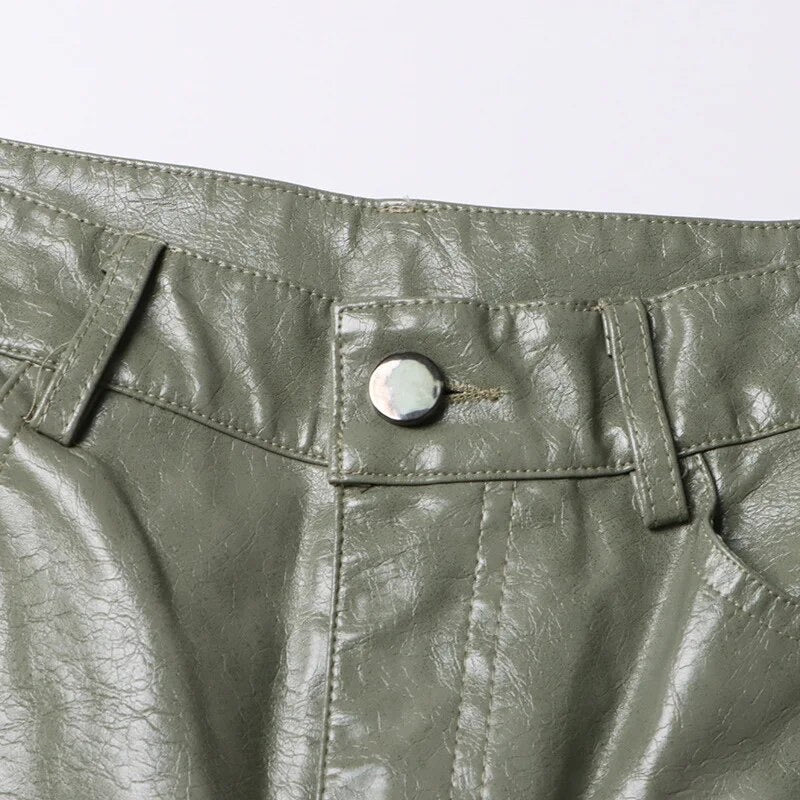 Zara FAUX LEATHER HIGH-WAISTED PANTS | Mall of America®