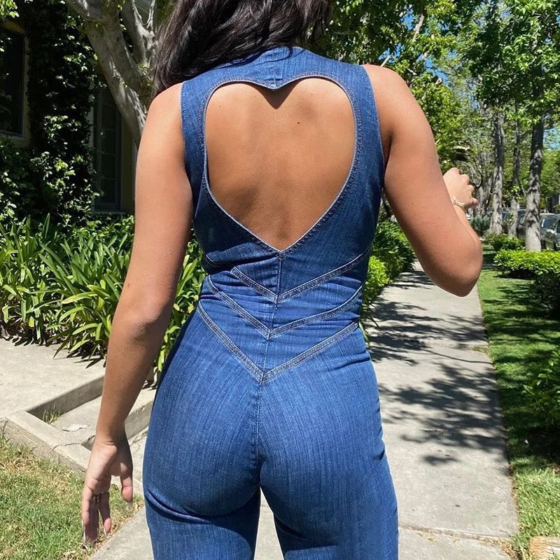 European and American Women′ S Jumpsuit Jeans V-Neck Sexy off Shoulder  Jumpsuit - China Denim Jumpsuit and V-Neck Sexy off Shoulder Jumpsuit price  | Made-in-China.com