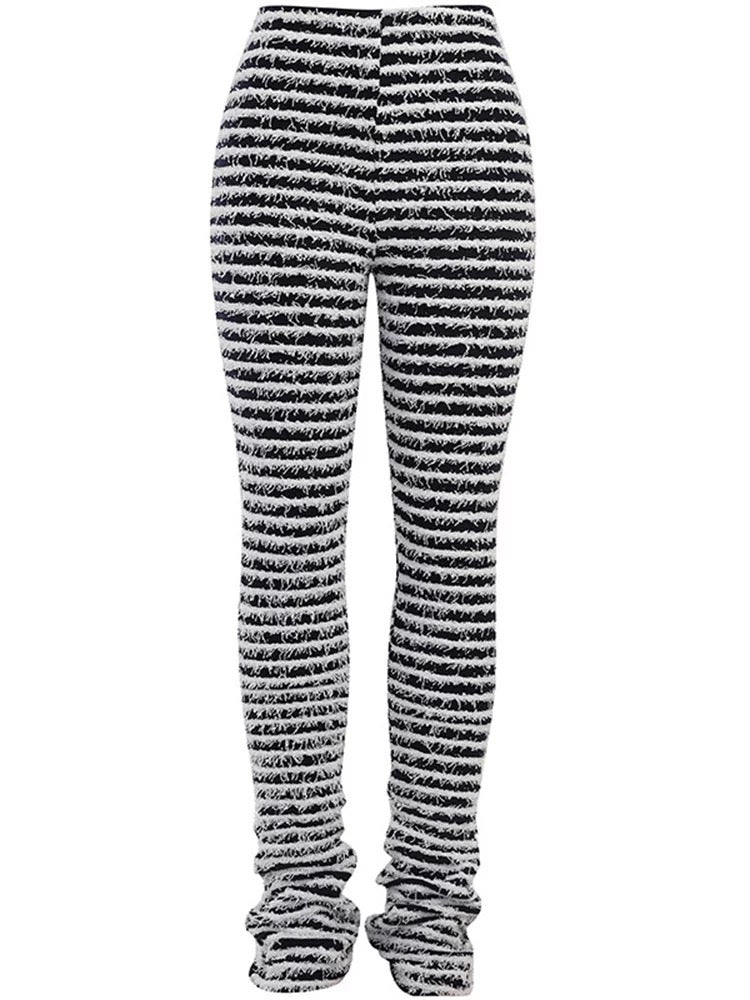 Layered Up Knitted Pants BLANC LOVE