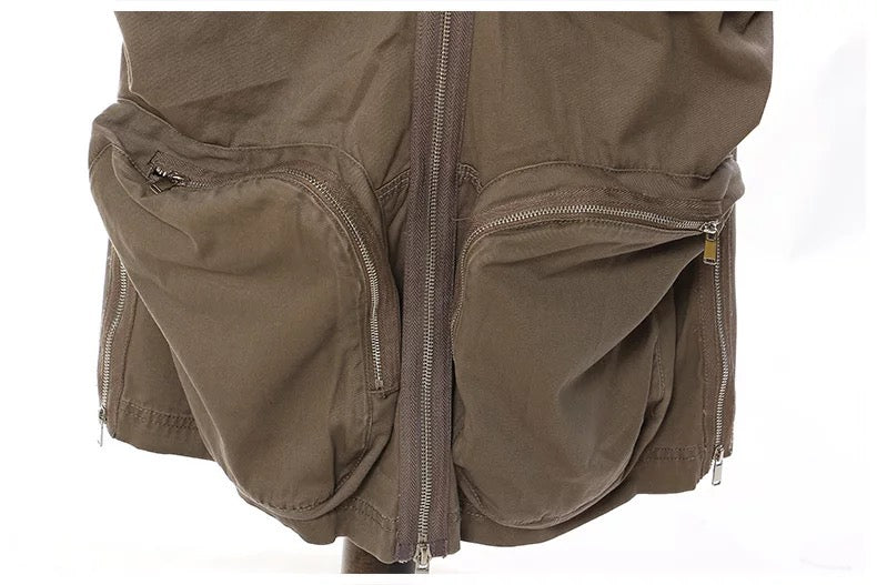 Big Pocket HalfWay Versatile Skirt BLANC LOVE